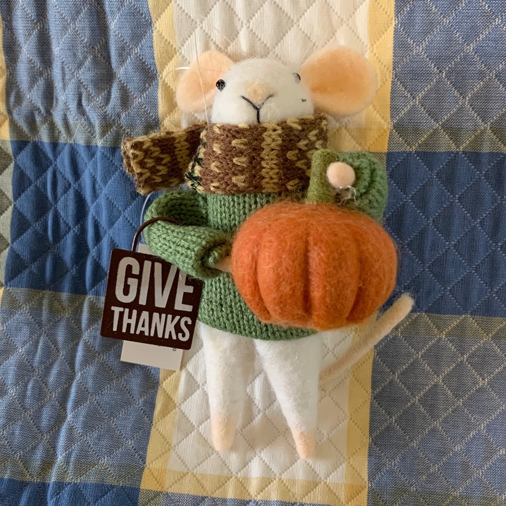 Primitives by Kathy Give Thanks Mouse Critter